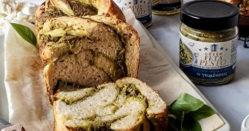 αλμυρή-babka-με-pesto-βασιλικού-και-φέτα-οι-γουμένισσες