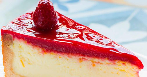 Cheesecake με μαρμελάδα