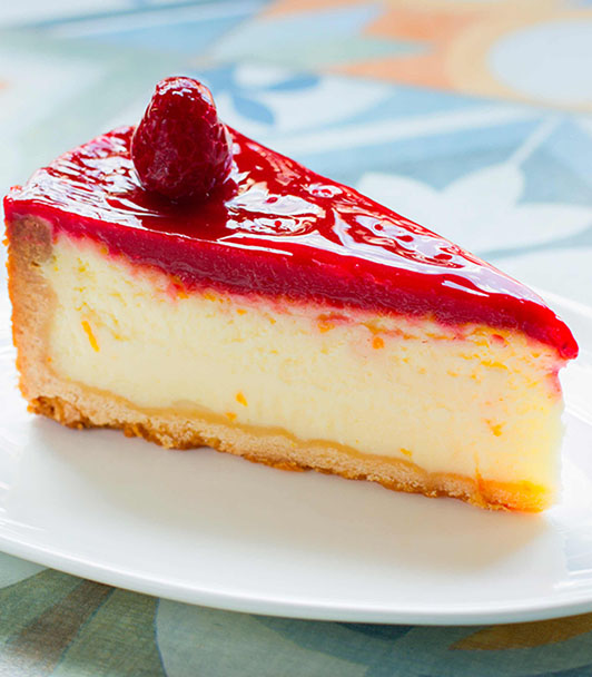 Cheesecake με μαρμελάδα